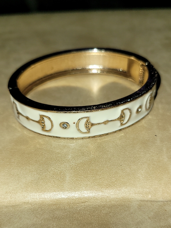 Jewelry - Fornash: Known as the Fornash Equestrian Clasp Bangle or Horse Bit Hinge Bangle.